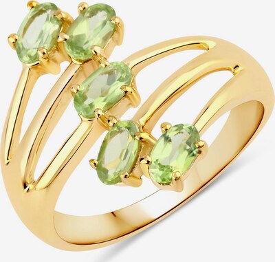 Rafaela Donata Ring in de kleur Goudgeel / Groen, Productweergave