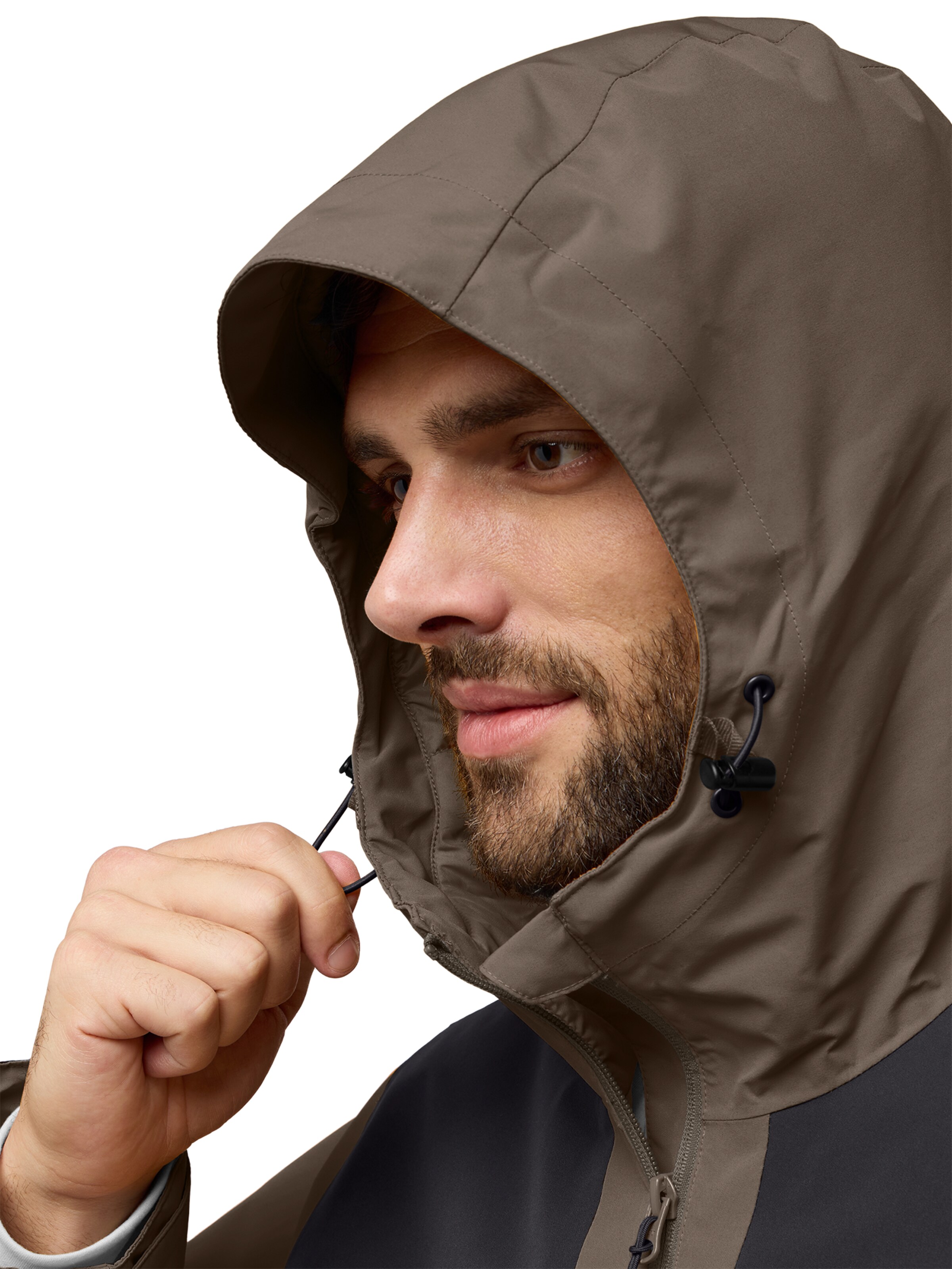 JACK WOLFSKIN Outdoor jacket 'Jasper' in Brown