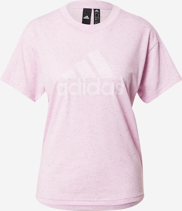 T-shirt fonctionnel 'Future Icons Winners 3' ADIDAS SPORTSWEAR en violet : devant