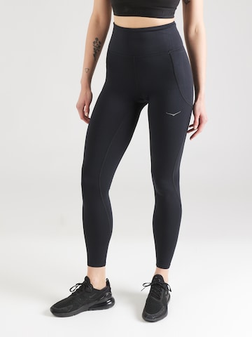 Hoka One One Skinny Sportovní kalhoty 'ELARO' – černá: přední strana