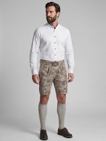 Regular Pantalon folklorique SPIETH & WENSKY en marron