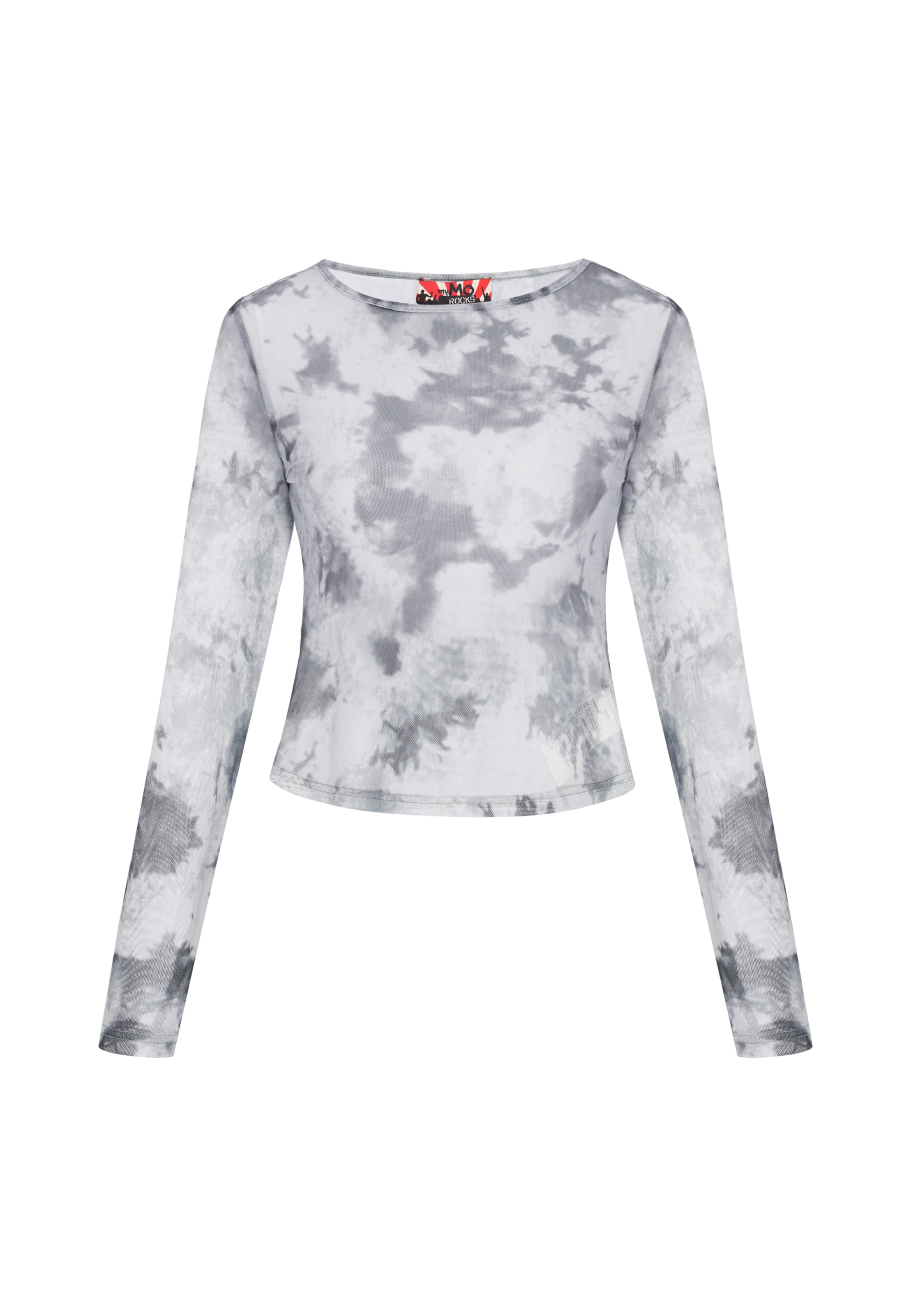 myMo ROCKS - Blusa en gris: frente