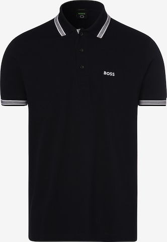 T-Shirt 'Paddy' BOSS Black en bleu : devant