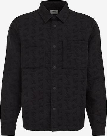 WE FashionPrijelazna jakna - crna boja: prednji dio