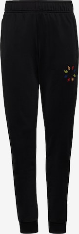 ADIDAS ORIGINALS - Tapered Pantalón en negro: frente