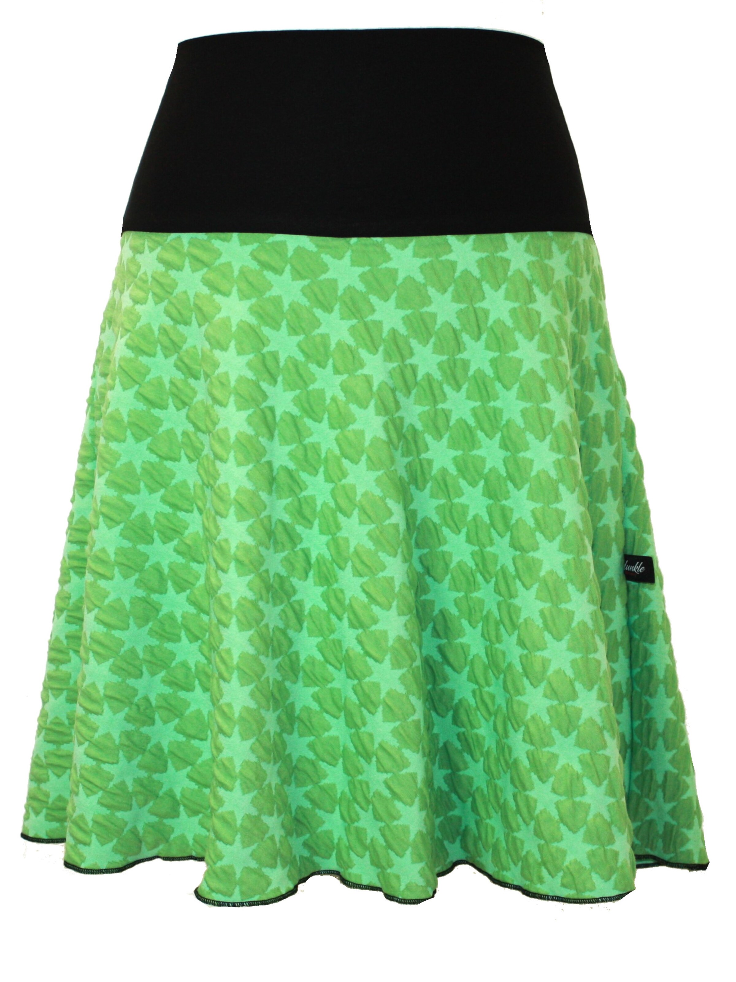 dunkle design Rock 'Stern'‌‌‌‌‌ in Grün: Vorderseite