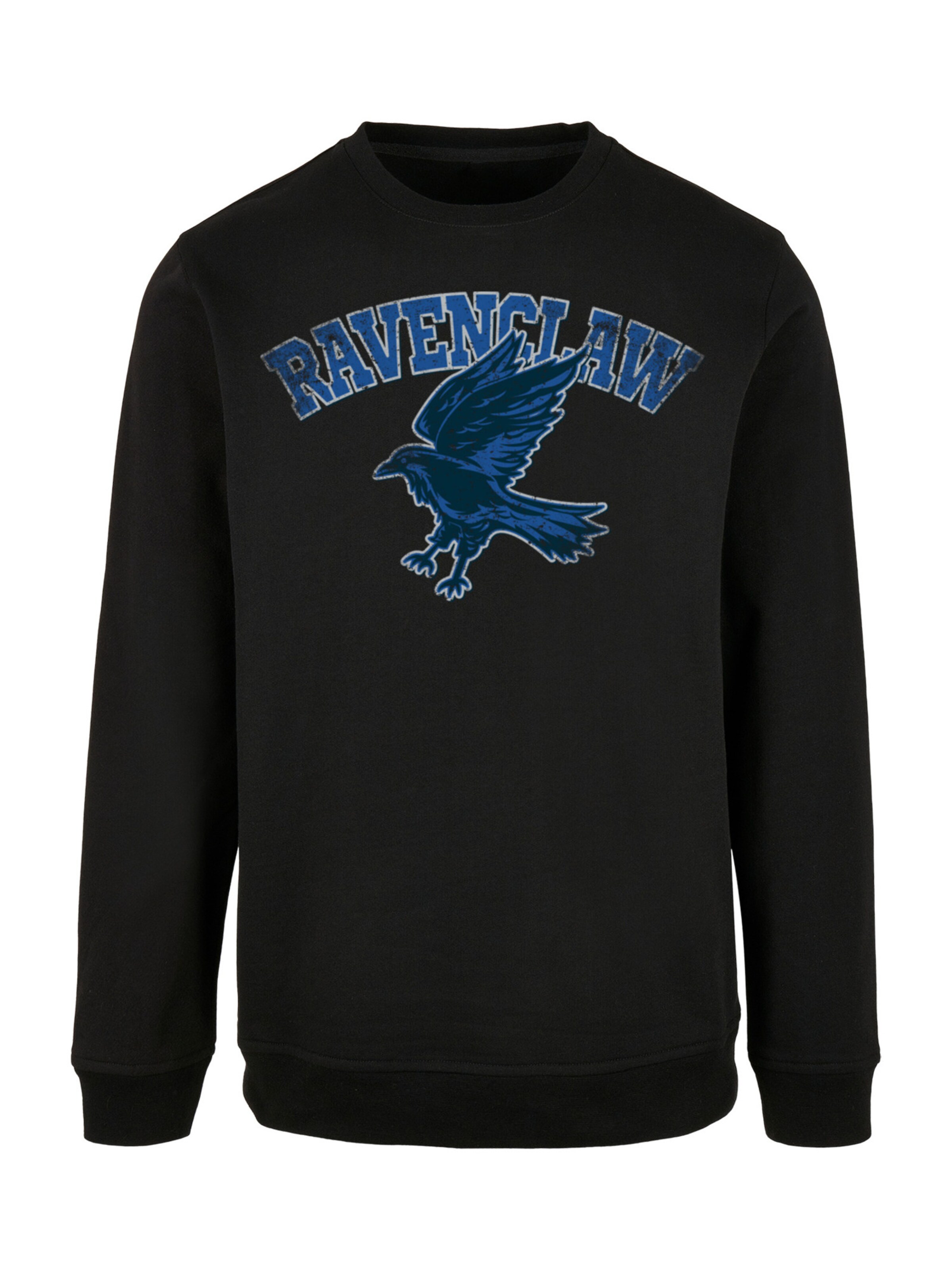 F4NT4STIC Sweatshirt 'Harry Potter Ravenclaw Sport Emblem' in Schwarz: Vorderseite