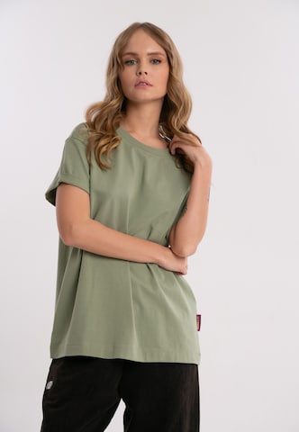 ET Nos Shirt in Groen: voorkant