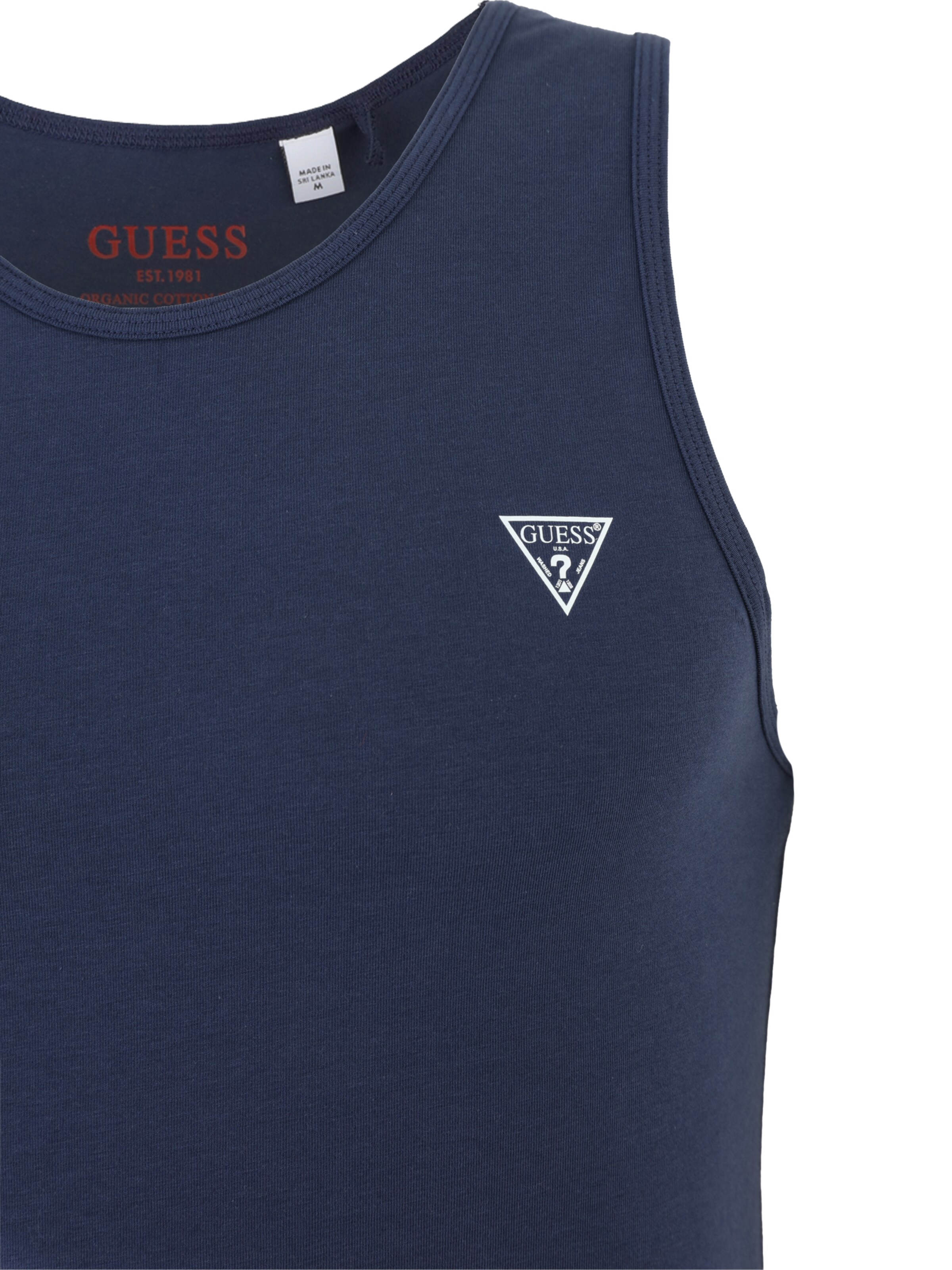 GUESS - Camiseta térmica 'CALEB HERO' en azul