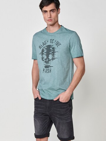 KOROSHI Shirt. in Grün