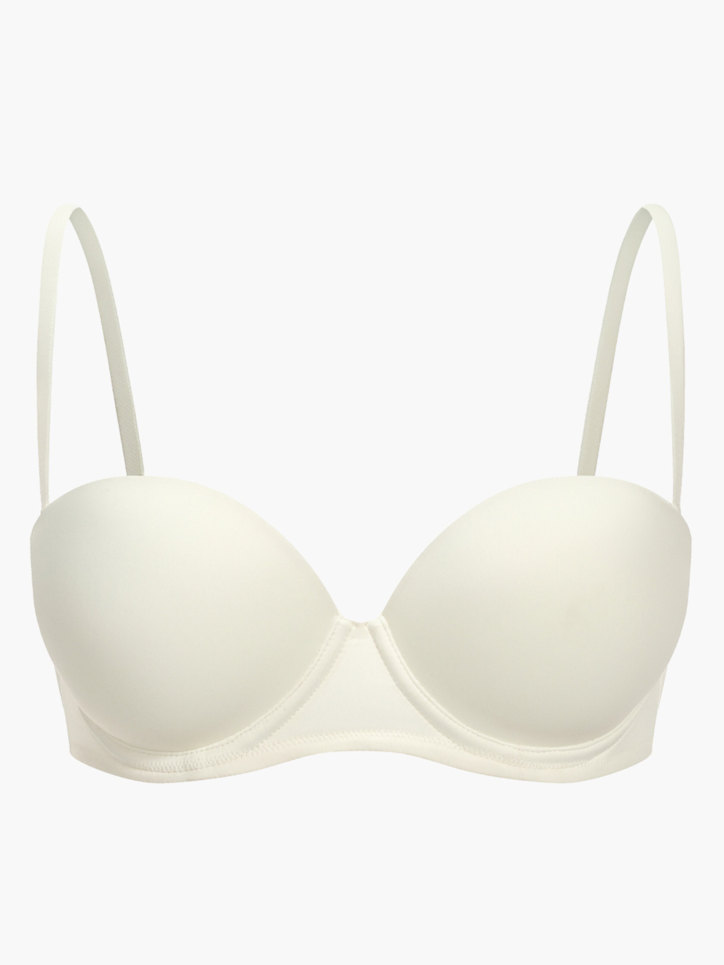 cfab (formerly creamy fabrics) Push-up Behå 'Ultra Push-Up BH' i vit: framsida