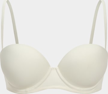 cfab (formerly creamy fabrics) Push-up Behå 'Ultra Push-Up BH' i vit: framsida