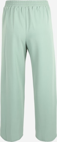 Wide Leg Pantalon à plis Dorothy Perkins Petite en vert