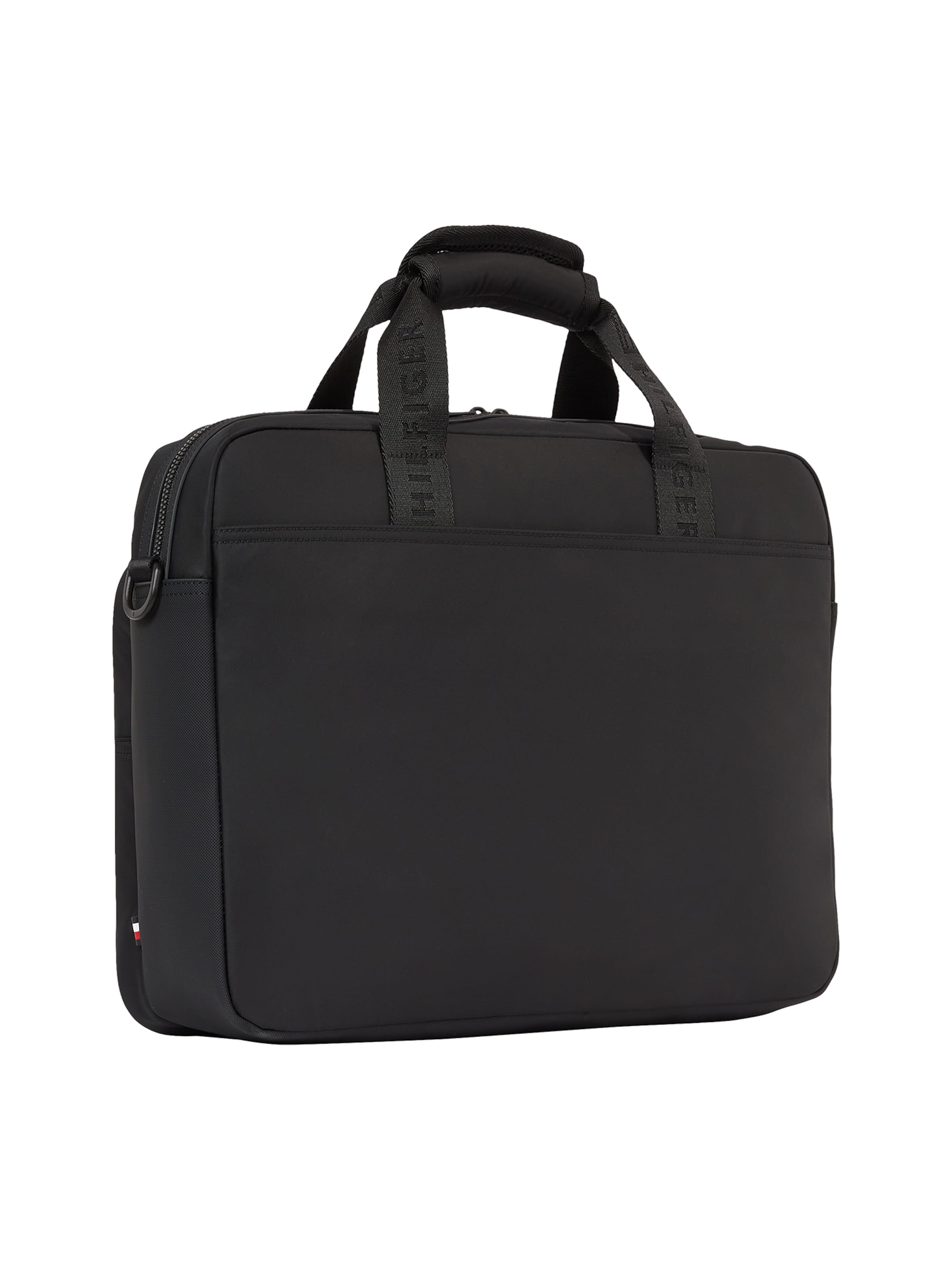 TOMMY HILFIGER Taška na notebook – černá