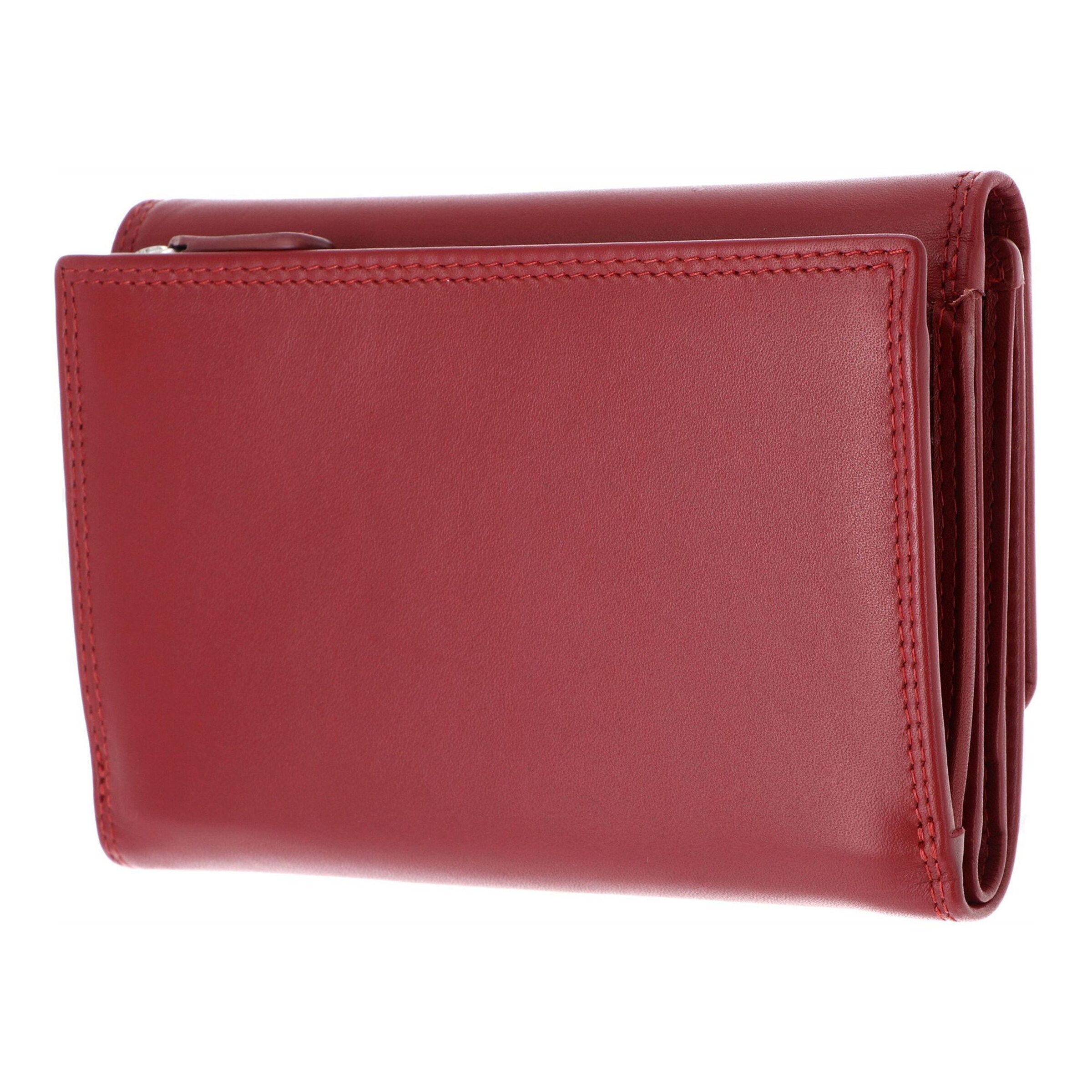 GOLDEN HEAD Wallet 'Polo' in Red