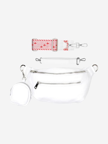 SevaBags Crossbody Bag in White: front