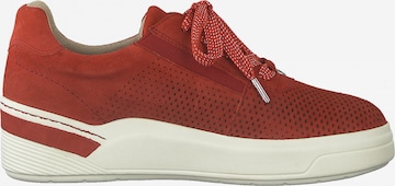 Sneaker bassa di Tamaris Pure Relax in rosso