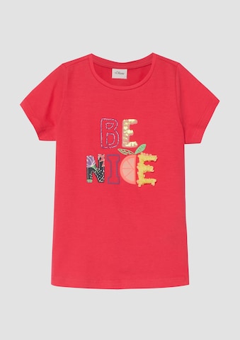 T-Shirt s.Oliver en rouge