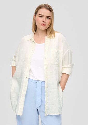 Chemisier TRIANGLE en beige : devant