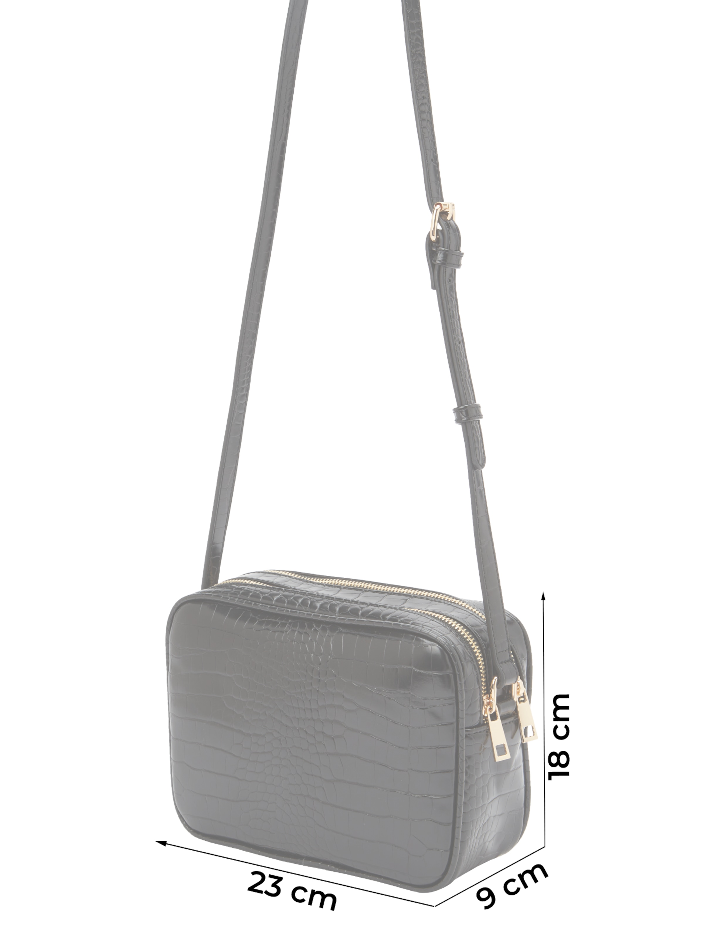 Borsa a tracolla 'Lana ' di ABOUT YOU in nero: frontale