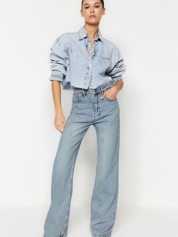 Trendyol Loosefit Jeans in Blauw