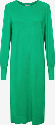 Fransa Gebreide jurk 'Blume' in Groen: voorkant