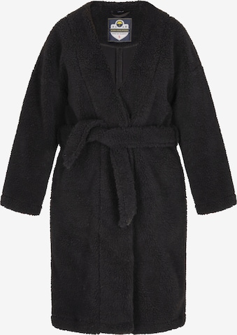 Palton de iarnă de la Schmuddelwedda pe negru: față