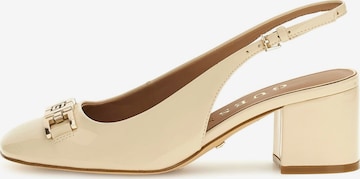 GUESS Slingpumps 'Calide' in Beige: Vorderseite
