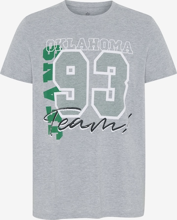 Oklahoma Jeans T-Shirt in Grau: predná strana