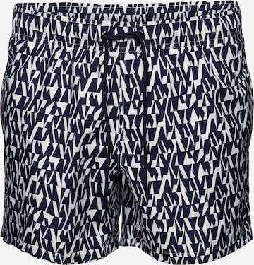 Shorts de bain ESPRIT en bleu : devant