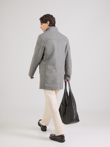 Manteau mi-saison LERROS en gris : derrière
