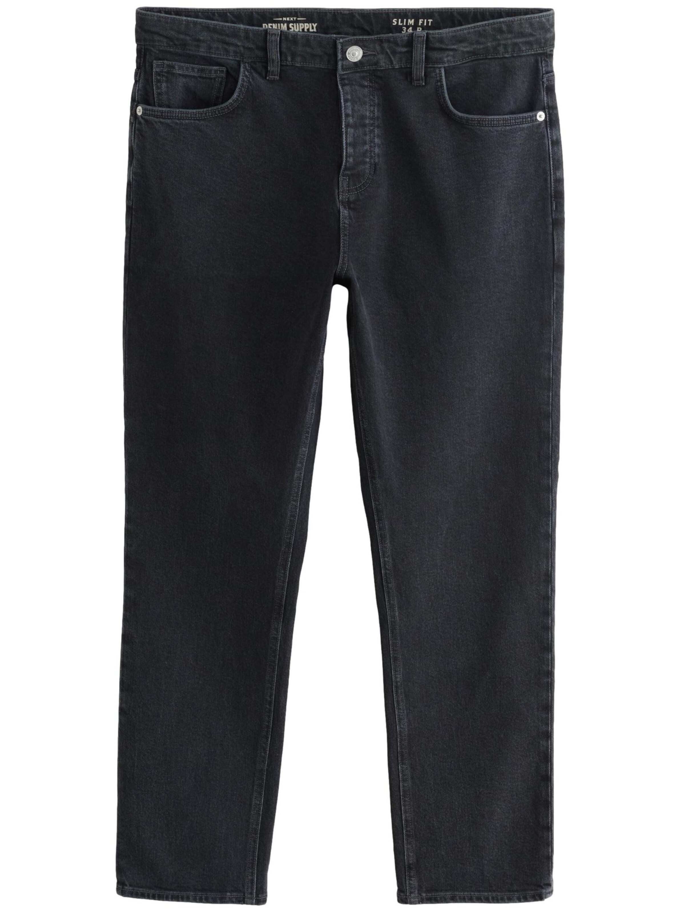 melns Next Piegulošs Džinsi: no priekšpuses