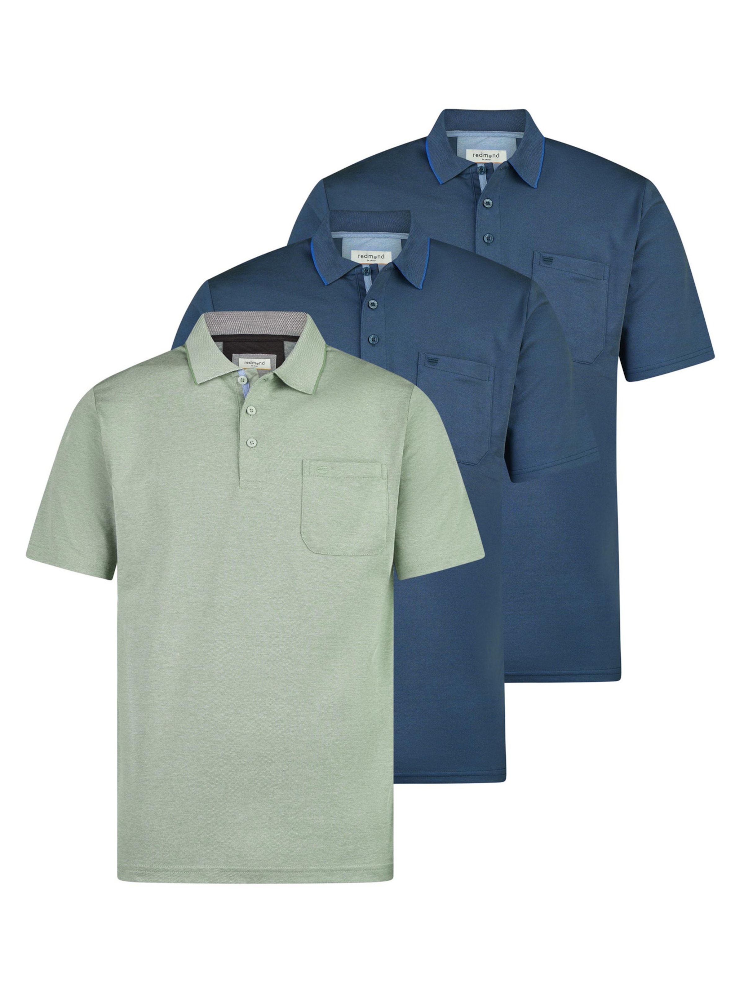redmond Shirt 'Basic' in S/Regular in Night blue, Item view