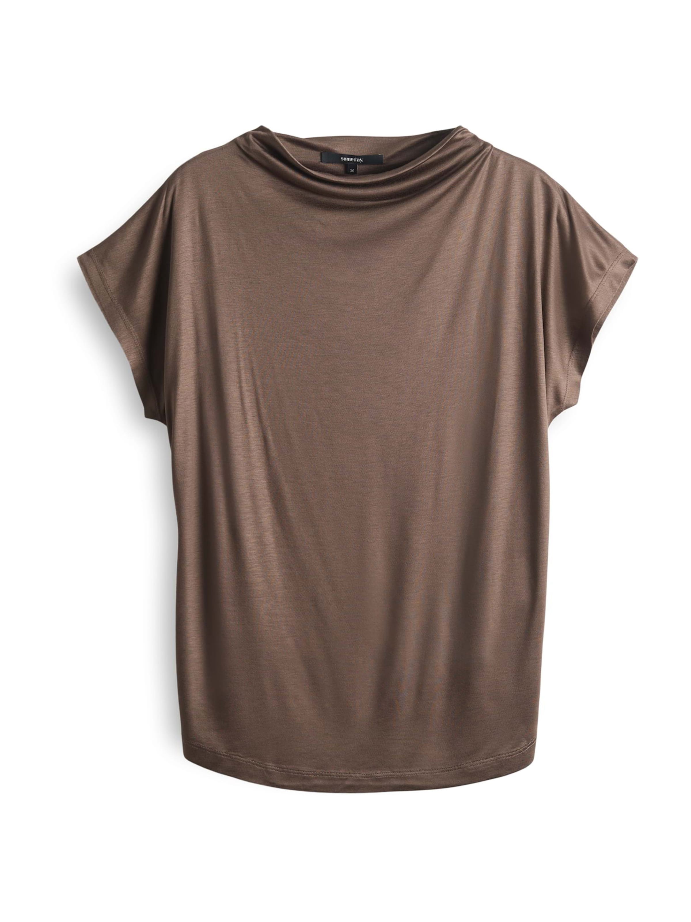 T-shirt 'Kisanie' Someday en marron : devant