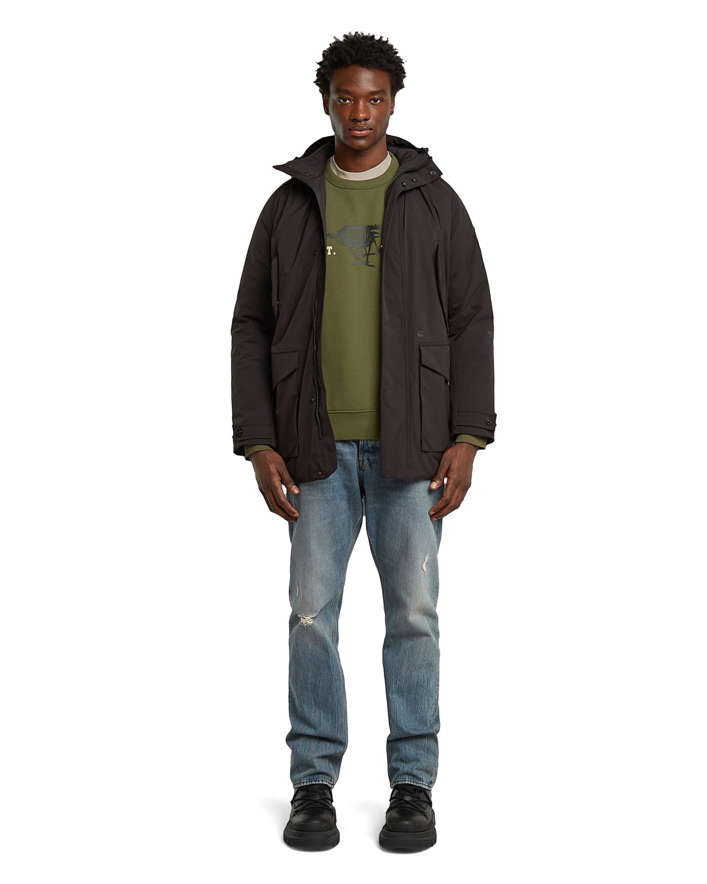 G-STAR Tussenparka in Bruin