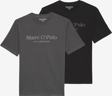 Marc O'Polo Shirt in Grey: front