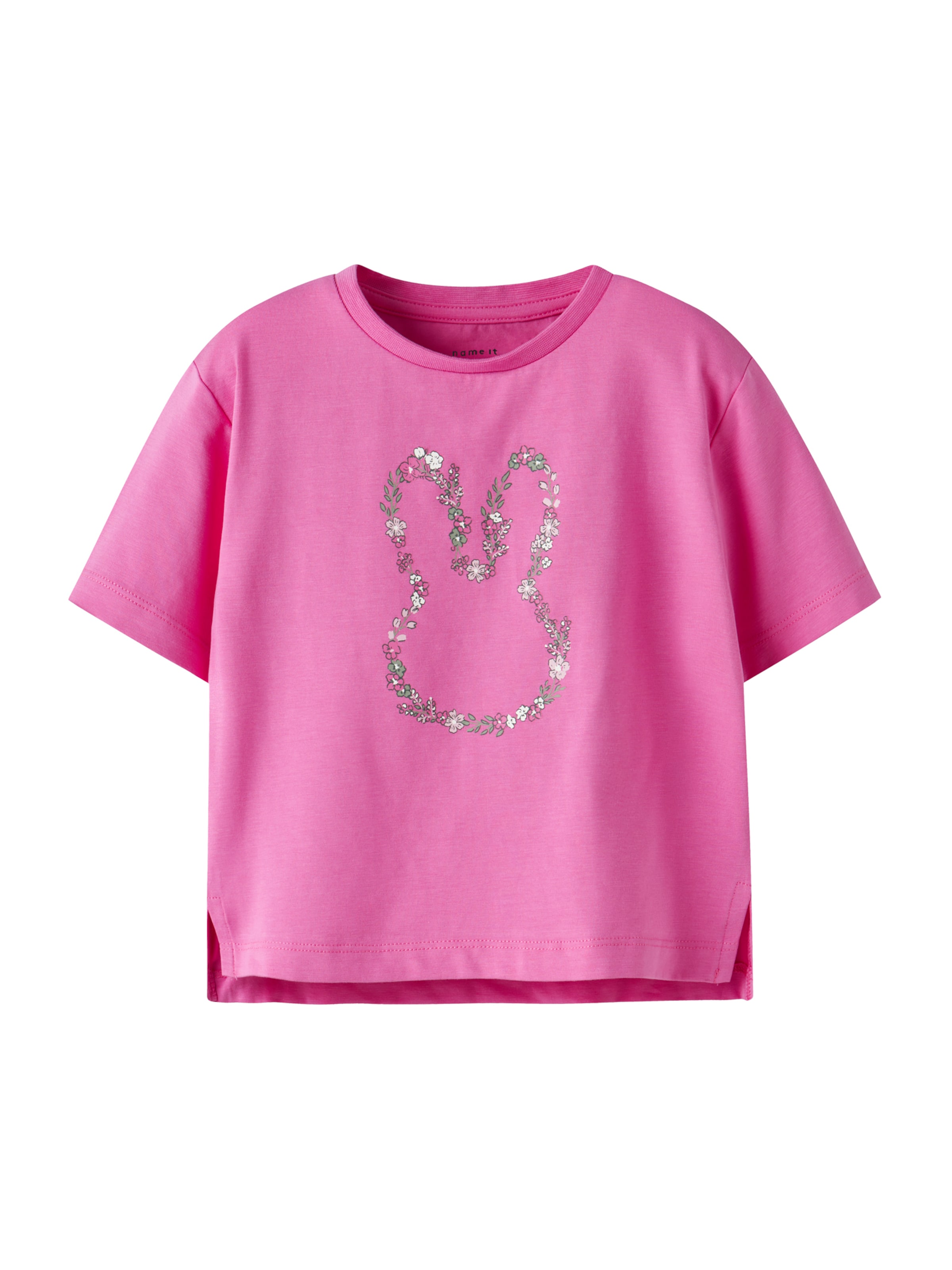 NAME IT T-shirt 'NMFDENEAS' i rosa: framsida