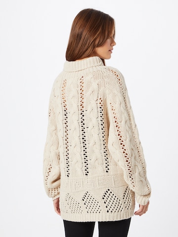 Twinset - Jersey 'LUPETTO' en beige