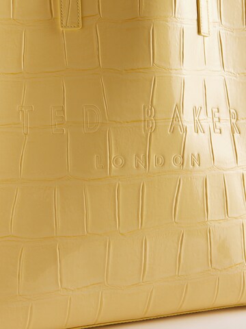 Ted Baker Μεγάλη τσάντα 'Croccon' σε κίτρινο