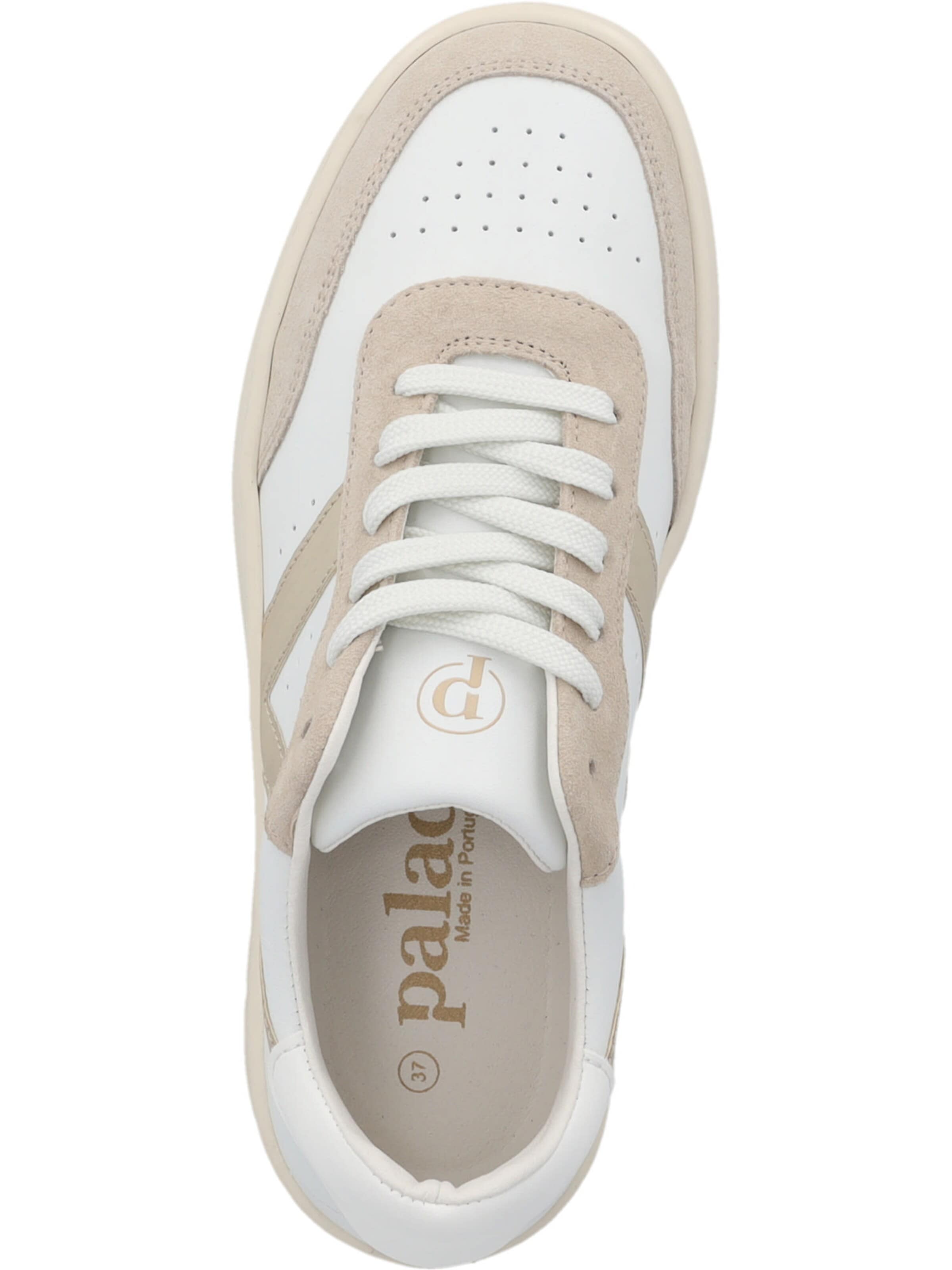 Palado Sneakers laag 'Tholosa' in Wit