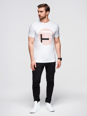 Ombre Shirt in Wit