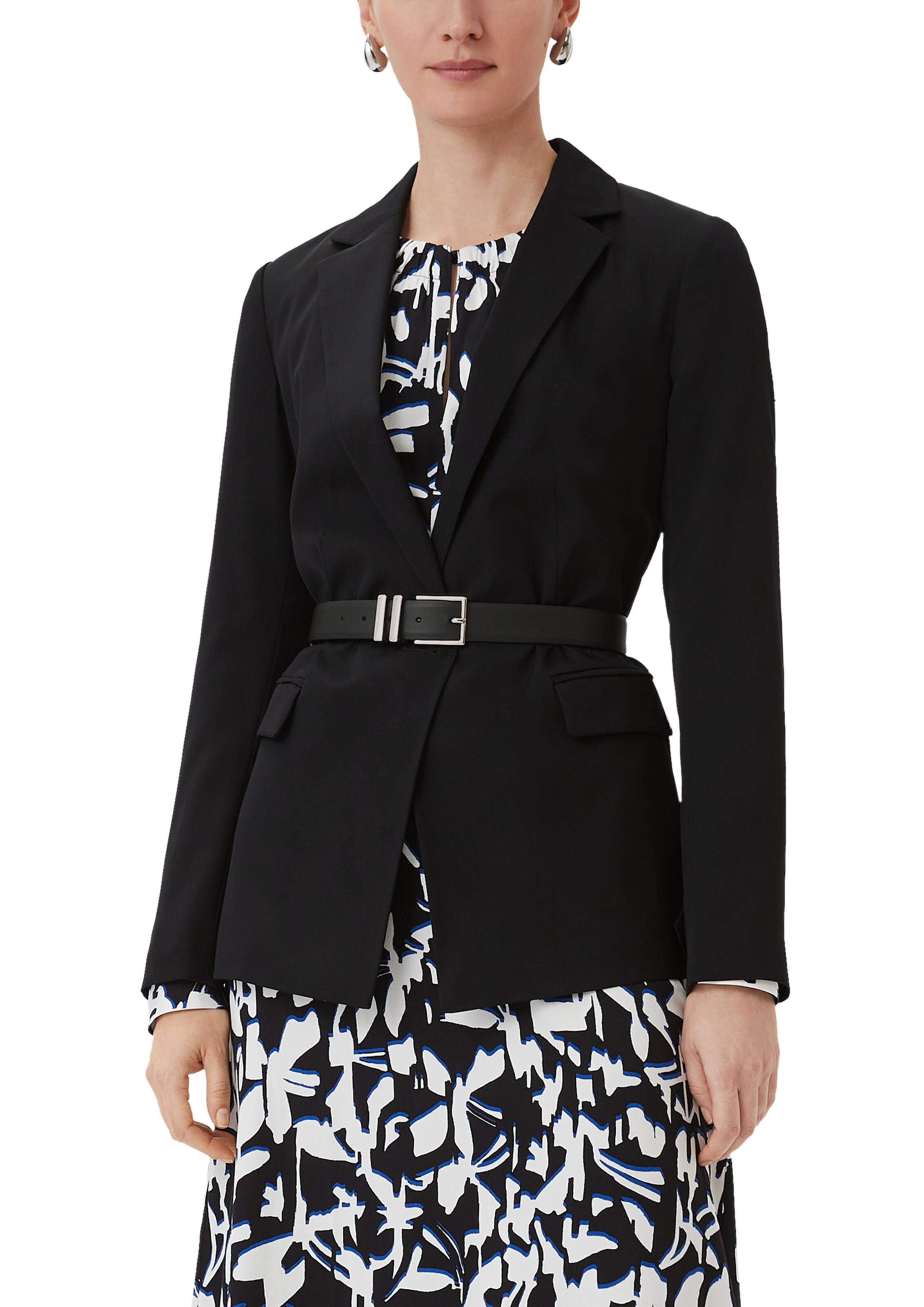 COMMA Gürtel in Schwarz: Vorderseite