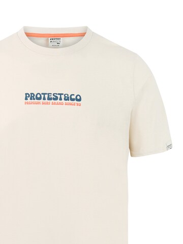 T-Shirt 'PRTEvina' PROTEST en blanc