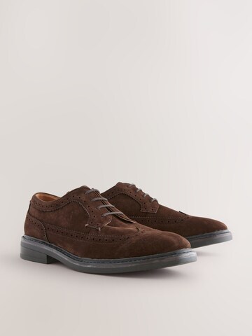 Next - Zapatos con cordón en marrón