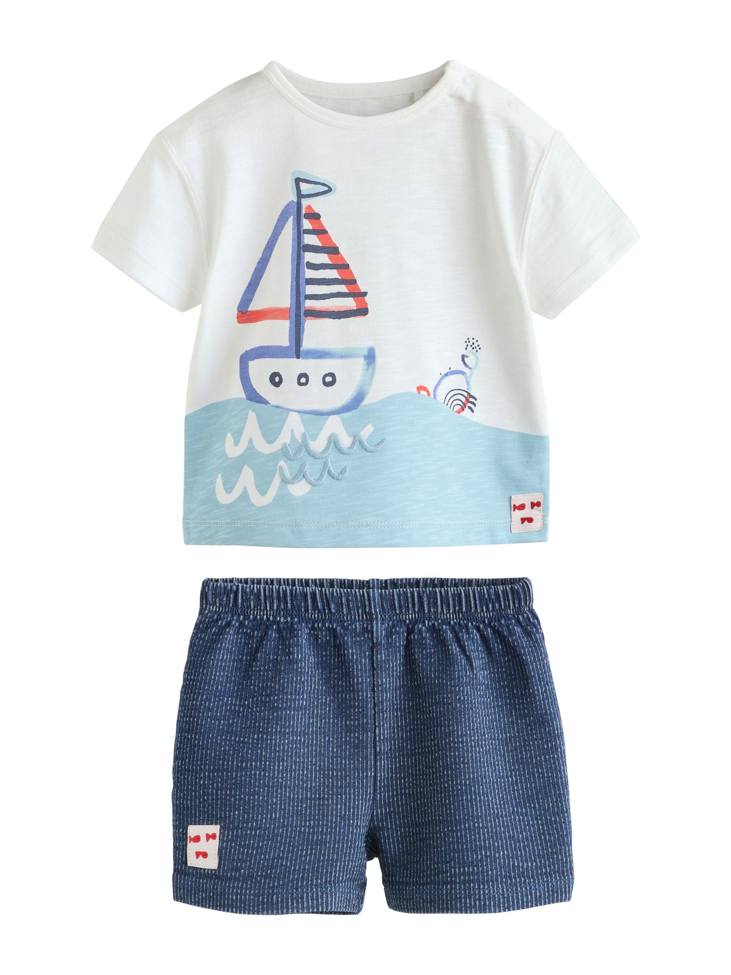 Next Komplet | modra barva: sprednja stran