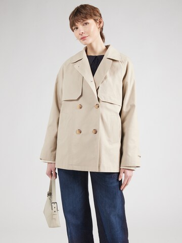YAS Between-Seasons Coat 'YASVENICE' in Beige: front