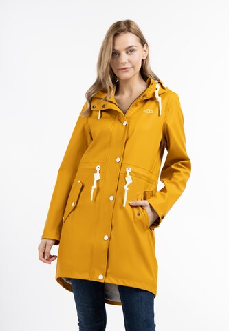 ICEBOUND Raincoat in Yellow: front