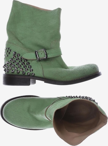 Twin Set Dress Boots in 38 in Green: front