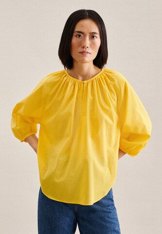 SEIDENSTICKER Blouse 'Schwarze Rose' in Yellow: front