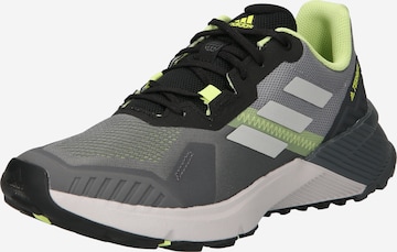 ADIDAS TERREX - Sapatilha de corrida 'Soulstride' em cinzento: frente